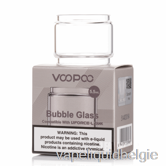 Vape Vloeistof Voopoo Uforce-l Vervangend Glas 5,5 Ml Bubbelglas